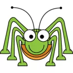 Cartoon gräshoppa