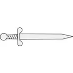 Espada medieval simples