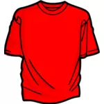 赤の t シャツ