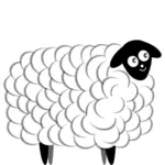 蓬松的羊