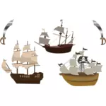 Piratenschiffe