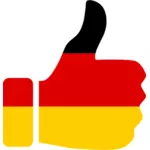 德国竖起大拇指