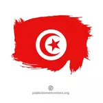 Boyalı Tunus bayrağı