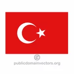Türk vektör bayrağı