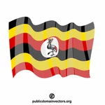Bandeira nacional de Uganda