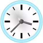 Graphiques de vecteur horloge manuelle