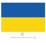 यूक्रेन वेक्टर झंडा