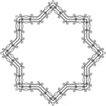 Wire frame vektorbild