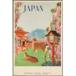Japonský cestování plakát