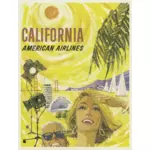 Kaliforniska turism affisch