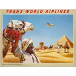 ملصق السفر خمر من مصر
