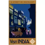 Reise plakat av India