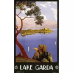 ガルダ湖のポスター