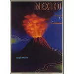 Vintage reizen poster van Mexico