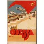 Reizen poster van Odessa, Oekraïne