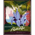 Puerto Rico plakat podróż