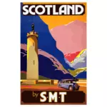 İskoç turist poster