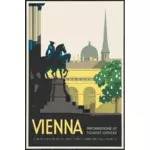 维也纳的旅游海报