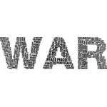 युद्ध और शांति typography