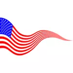 Amerikanska flaggan banner