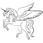 Bersayap unicorn