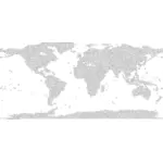 Světová mapa typografie