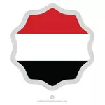 Drapeau du symbole du Yémen