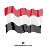 Jemenská národní vlajka