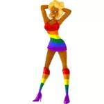 LGBT eksoottinen tanssija