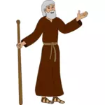 Imagen vectorial padre Abraham