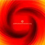 Röd vortex vektorgrafik
