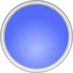 Glanzende knop vector kleurenafbeelding