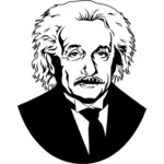 Albert Einstein vektorový obrázek