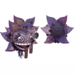 Máscaras coloridas avatar