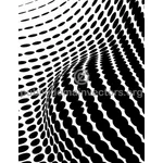 ハーフトーン波状のベクトルのベクトルの背景