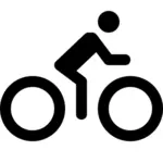 Ikonen för cykling