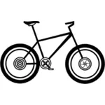 MTB Bisiklet siluet