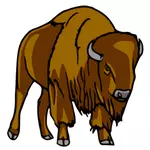 Coklat bison Menggambar