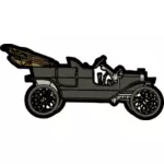 Modèle de voiture noire