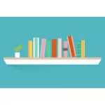 Einfaches Bücherregal