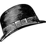 Melon pălăria de desen vector