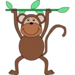 Monyet dengan cabang