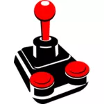 Vídeo game desenho vetorial de joystick