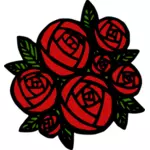 Kytice červených růží