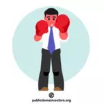 Podnikatel v boxerských rukavicích