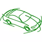 رسم لسيارة حديثة