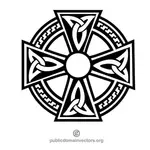 Krzyż celtycki grafiki wektorowej
