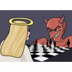 悪魔 vs 天使チェス ゲーム