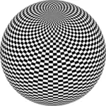 Sphere med mønster