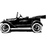 Vektorový obrázek historických vozidel